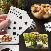 Zonnebloem Pokerkaarten (Insitu)