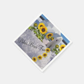 Zonnebloem Polar Beer Papieren servetten (Hoek)