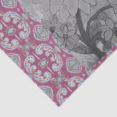 Zonnebloem Polkadot Centrum Tissuepapier (Detail)