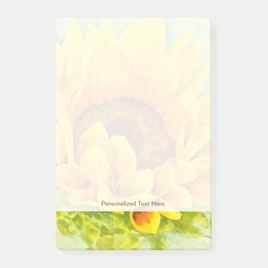 Zonnebloem Post-it® Notes (Voorkant)