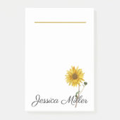 Zonnebloem Post-it® Notes (Voorkant)
