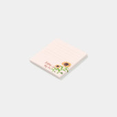 Zonnebloem Post_it Notitie Post-it® Notes (Schuin)