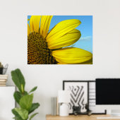 Zonnebloem Poster (Thuiskantoor)