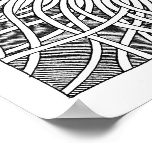 Zonnebloem Poster (Hoek)