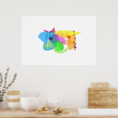 Zonnebloem Poster (Keuken)