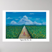 Zonnebloem Poster (Voorkant)