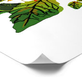 Zonnebloem Poster (Hoek)