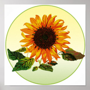 Zonnebloem Poster