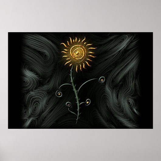 Zonnebloem Poster (Voorkant)