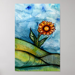 Zonnebloem Poster