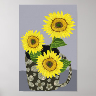 Zonnebloem Poster