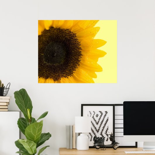 Zonnebloem Print (Thuiskantoor)