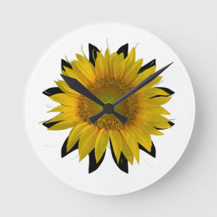 Zonnebloem Ronde Klok