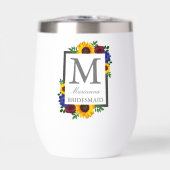 Zonnebloem Roos Bloemen Bruiloft (Voorkant)