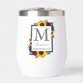 Zonnebloem Roos Floral Wedding (Voorkant)