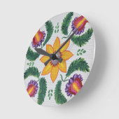 Zonnebloem Roos Ronde Klok (Hoek)