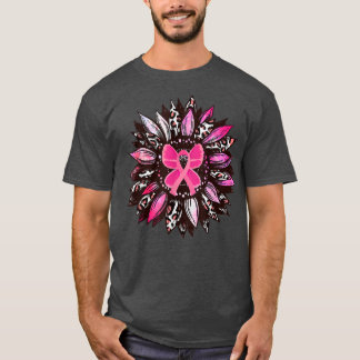 Zonnebloem Roze Borstkanker Bewustheid Vrouwen War T-shirt