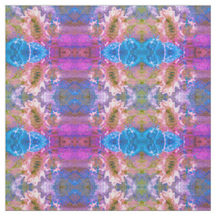 Zonnebloem Roze Paars Blauw Floral Girly Boho Chic Stof