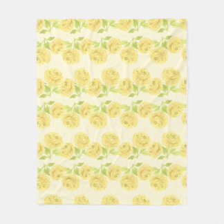 Zonnebloem Rozen Tuin Fleece Deken