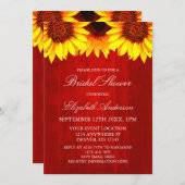 Zonnebloem Rustisch Vrijgezellenfeest Kaart (Voorkant / Achterkant)