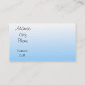 Zonnebloem Scene Visitekaartje (Achterkant)