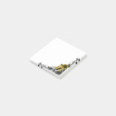 Zonnebloem Schaduwfee Post-it® Notes (Schuin)