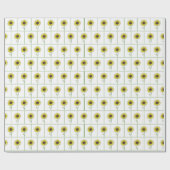 Zonnebloem schets op wit cadeaupapier (Vlak)