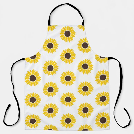 Zonnebloem Schort (Voorkant)