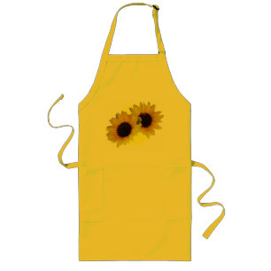 Zonnebloem Schort Sunny Sunflower BBQ Schort