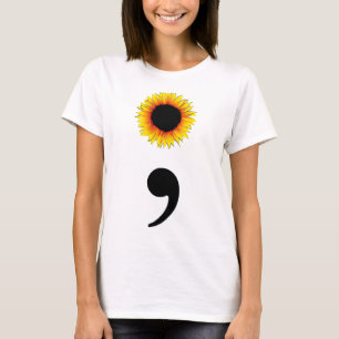 Zonnebloem Semicolon T-shirt