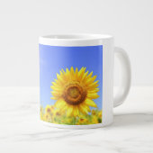 Zonnebloem sereniteit koffie mok (Voorkant rechts)