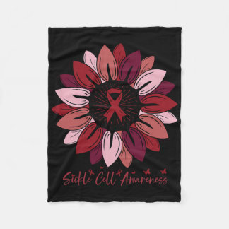 Zonnebloem Sikkelcel Awareness Month Fleece Deken