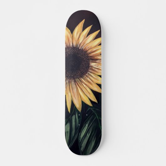 Zonnebloem Skateboard (Voorkant)