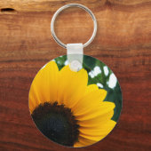 Zonnebloem Sleutelhanger (Voorkant)