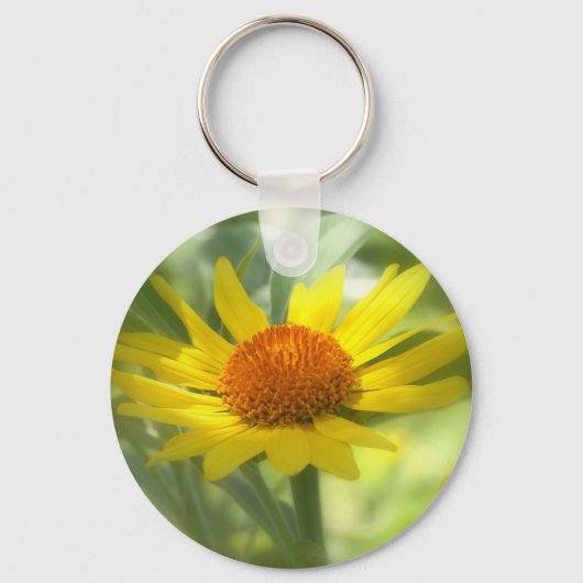 Zonnebloem Sleutelhanger (Voorkant)