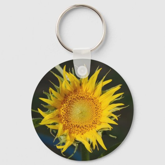 Zonnebloem Sleutelhanger (Voorkant)
