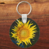 Zonnebloem Sleutelhanger (Voorkant)