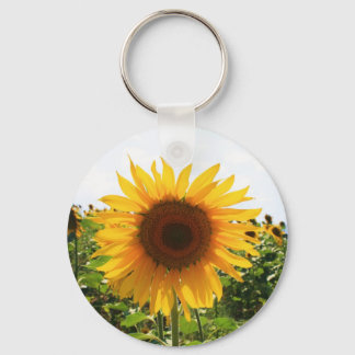Zonnebloem Sleutelhanger