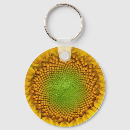 Zonnebloem Sleutelhanger (Voorkant)
