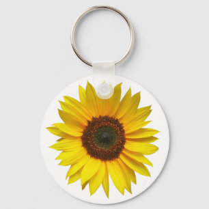Zonnebloem Sleutelhanger