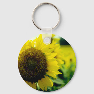 Zonnebloem Sleutelhanger