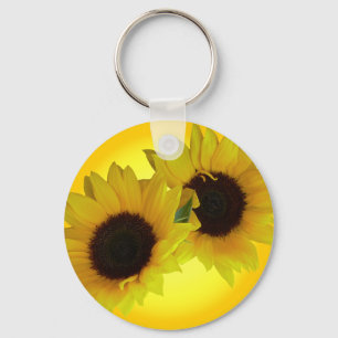 Zonnebloem Sleutelhanger Cheef ul Yellow Flower Gi