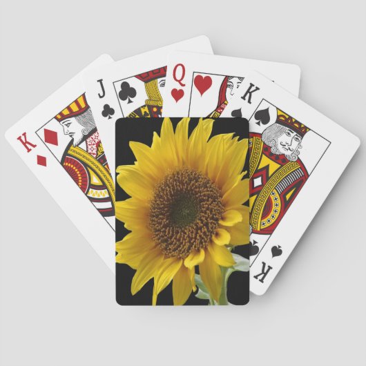 Zonnebloem Speelkaarten Deck (Achterkant)