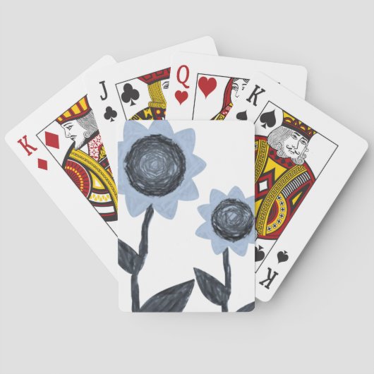 Zonnebloem Speelkaarten Deck (Achterkant)