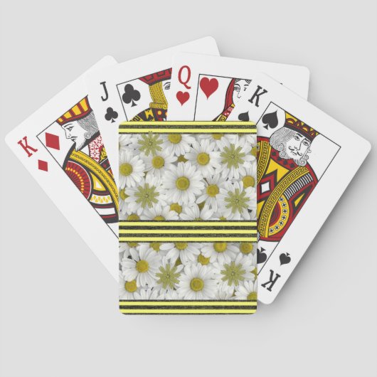 Zonnebloem Speelkaarten Deck (Achterkant)