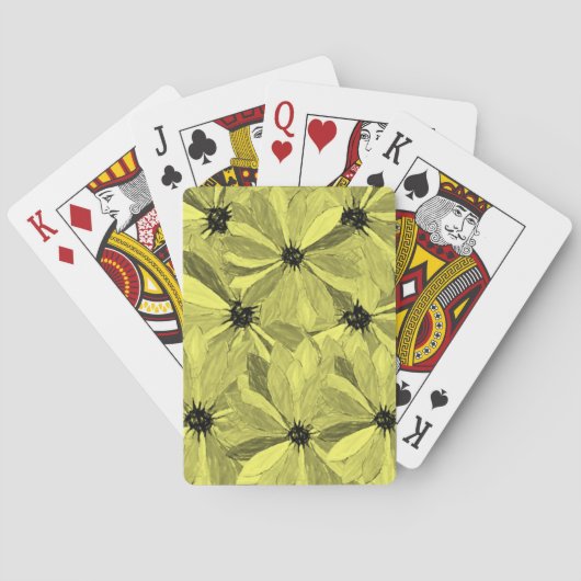 Zonnebloem Speelkaarten Deck (Achterkant)