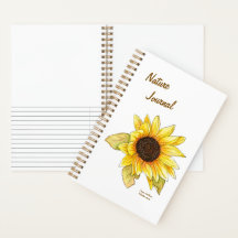Zonnebloem spiraal schets/lijnen journaal aanpasba