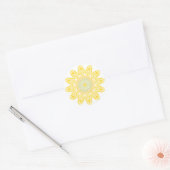 Zonnebloem Sticker (Envelop)