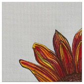 Zonnebloem Stof (Close Up)