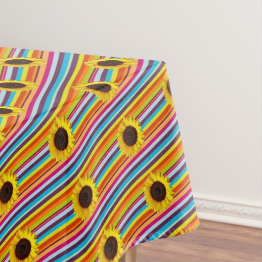 Zonnebloem Stripe Tablecloth Tafelkleed (Voorbeeld)